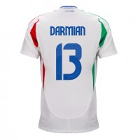 Italien Matteo Darmian #13 Fußballbekleidung Auswärtstrikot EM 2024 Kurzarm